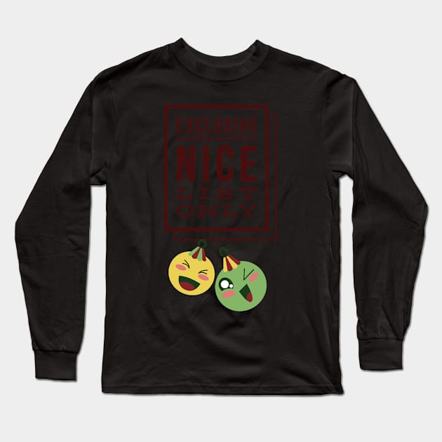 Exclusive Nice List Only! #96 Long Sleeve T-Shirt by Fontaine Exclusives